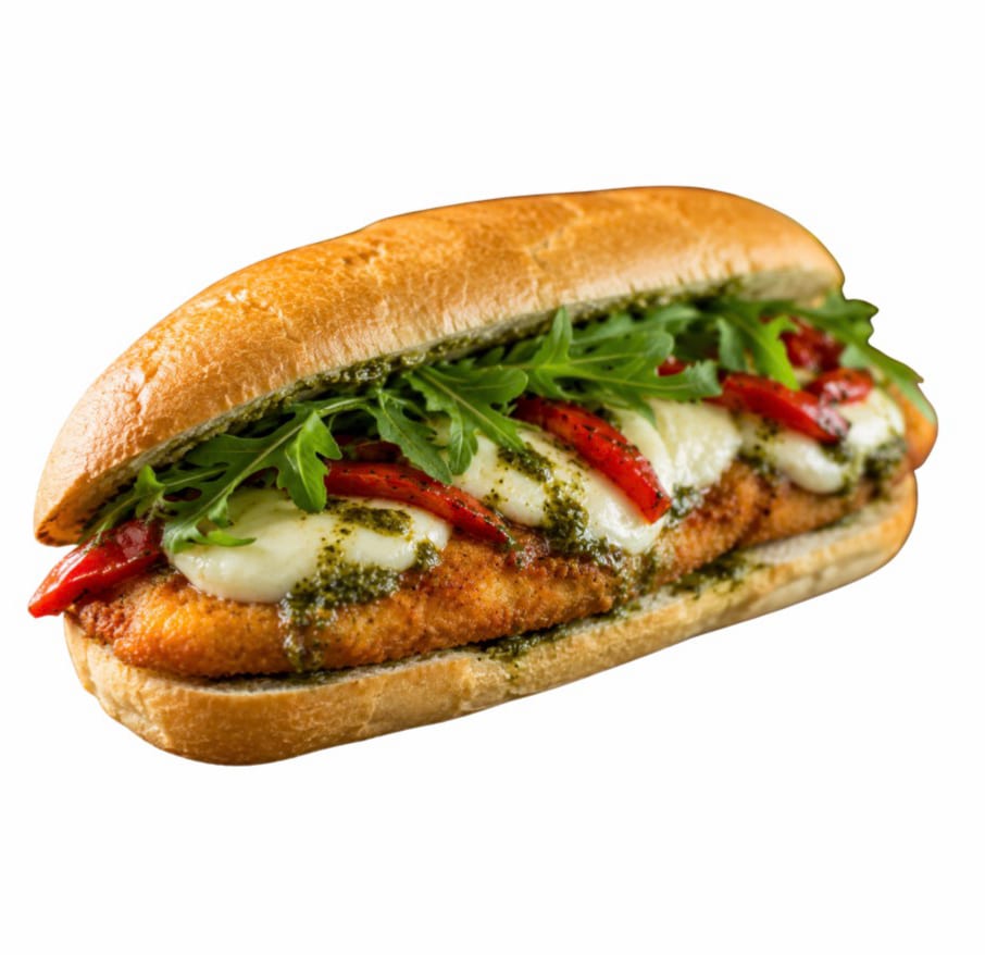 Pesto Chicken Sub.
