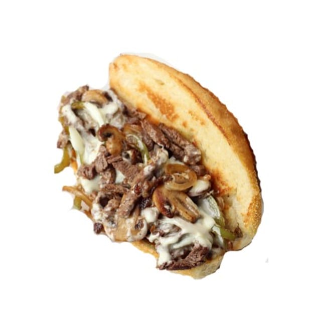 "Jersey City" Cheese Steak Sandwich.