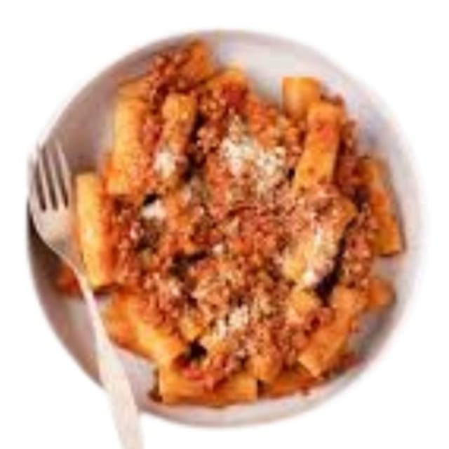 Pasta Bolognese.