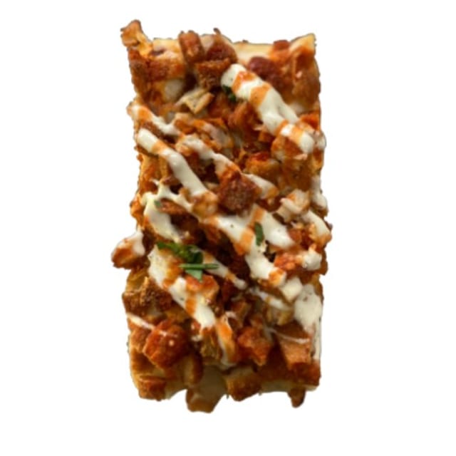 1/2 Square Buffalo Chicken Pie.