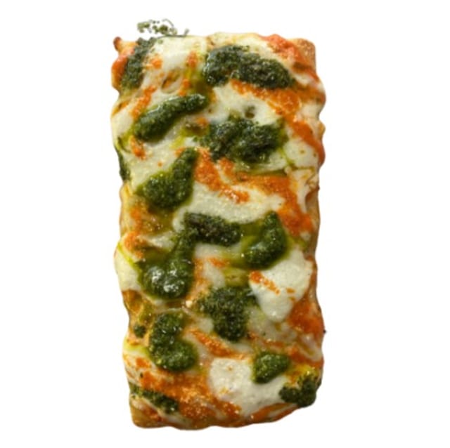 1/2 Square The Triple Play Pizza.