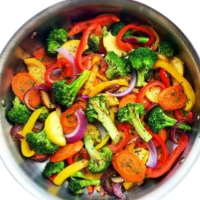 Catering - Sauteed Veggies.