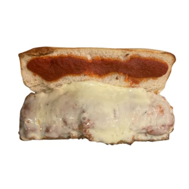 Eggplant - Parmesan Sandwich.