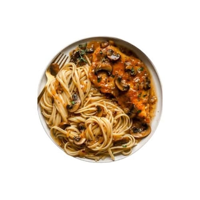 Catering - Chicken Marsala.